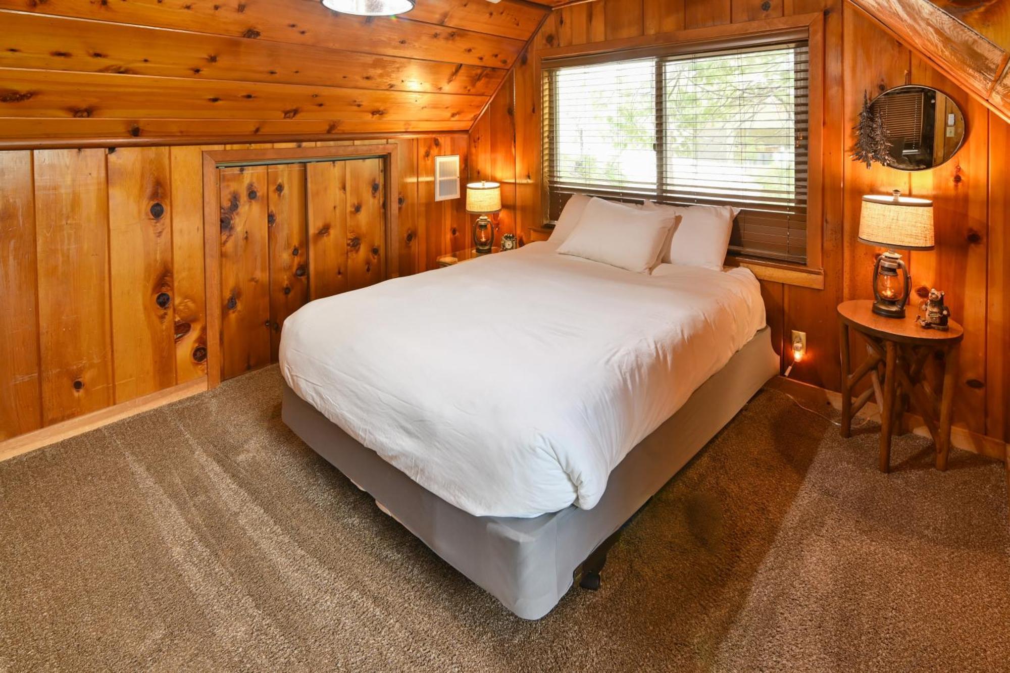 Harris Lakeview Cabin Bass Lake Extérieur photo